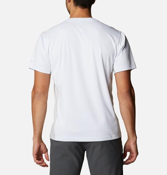 Columbia T-Shirt Herre Zero Ice Cirro-Cool Hvide UZGP93675 Danmark